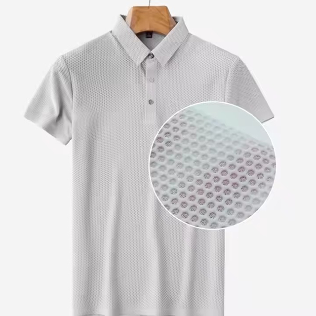 air mesh sleeve crew fabric