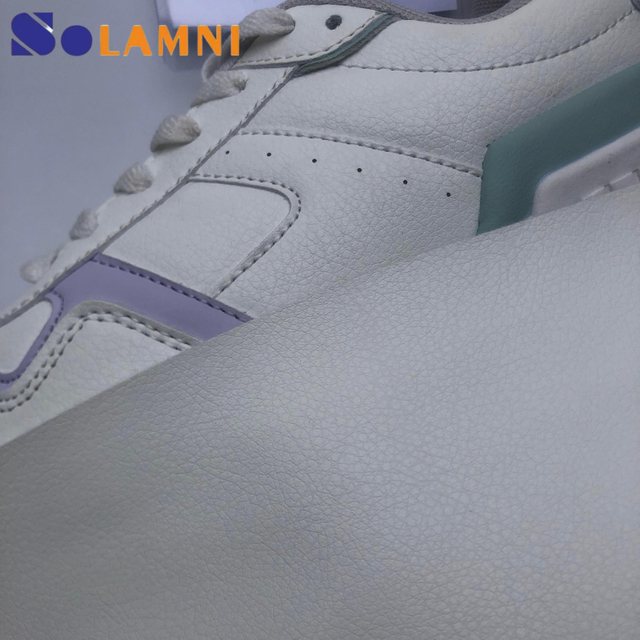  High-Quality R83 Textured PU Synthetic Leather Fabric