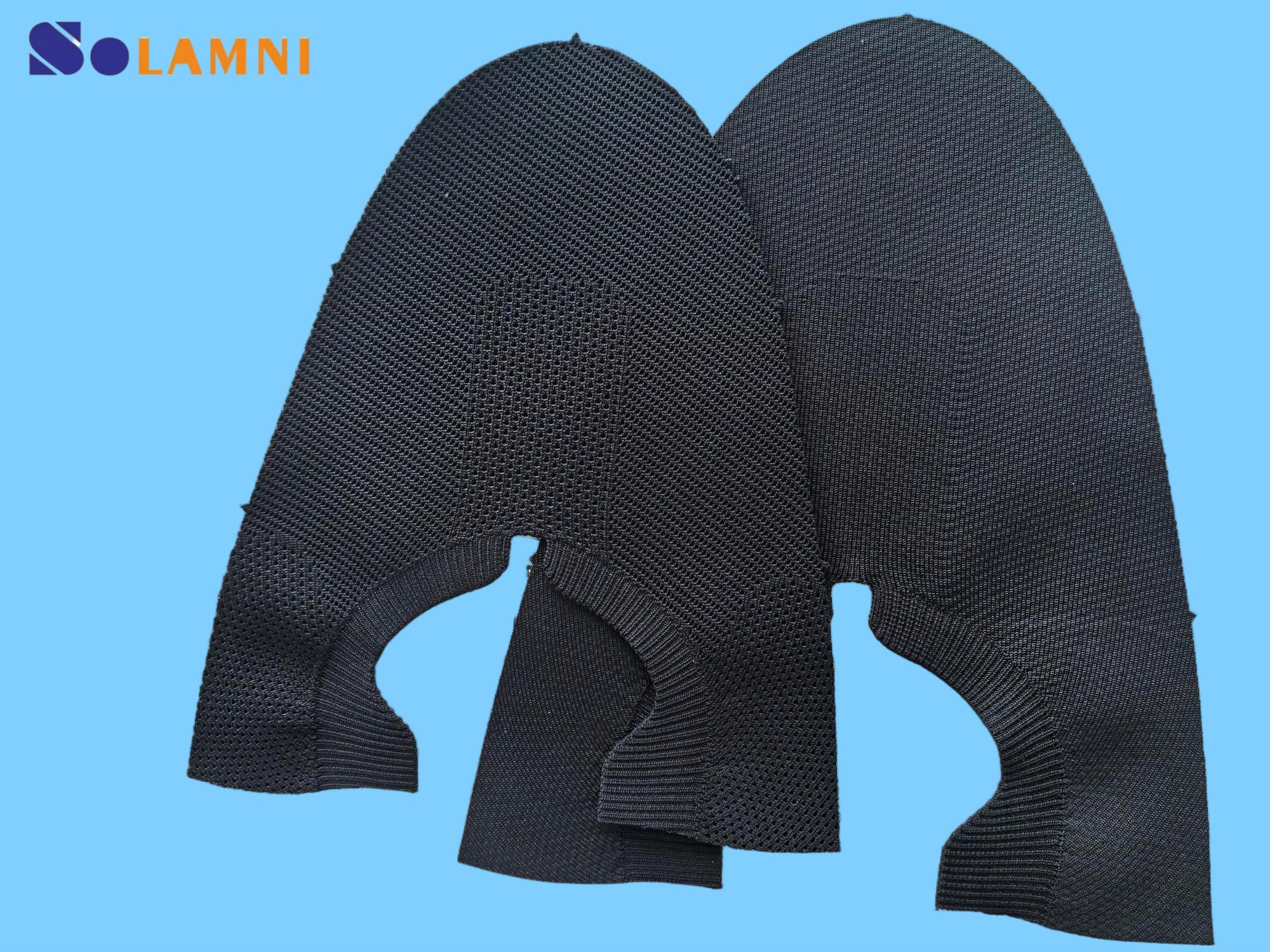 Flat Knit Mesh Fabric Shoe Upper