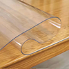 Artificial Leather Manufacturer Transparent Film Leather Synthetic Faux Pvc Leather for Handbag Table
