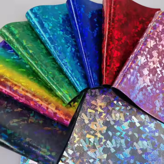 Metallic New Design Pu Leather Faux Leather Pu Imitation Leather for Shoes 