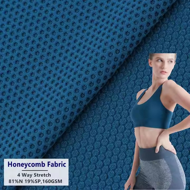 air mesh sleeve crew fabric