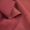 Flocked Artificial PU Cow Suede Leather Fabric