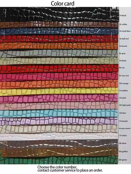 Pvc Faux Leather Fabric