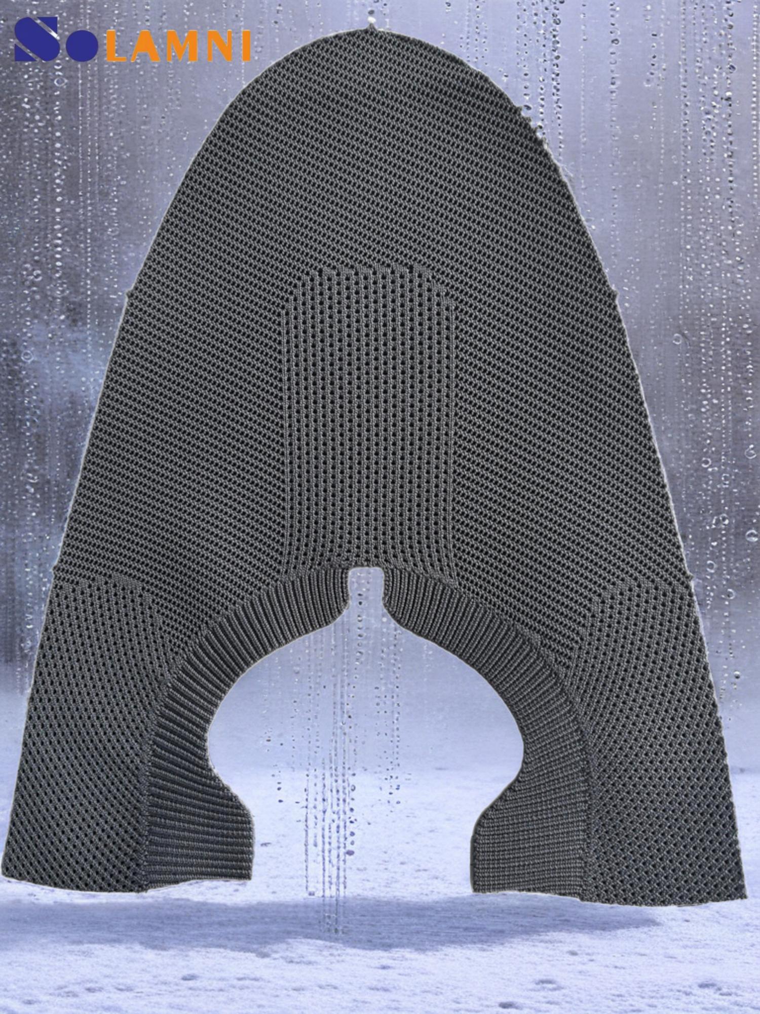 Flat Knit Mesh Fabric Shoe Upper