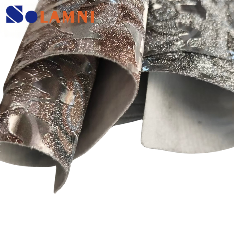 Premium Glitter Synthetic Leather for Stylish Shoe Uppers