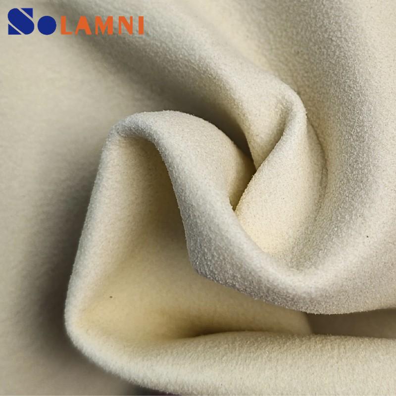 Premium Feel Faux Cow Suede Microfiber Leather