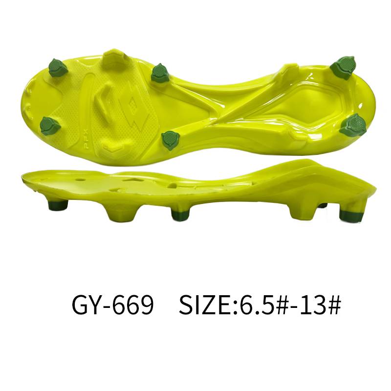 Enhanced grip with football outsole patterns
