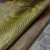 Premium Embossed Python Skin PU Leather with Gold Stamping