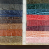 PU Faux Crocodile Leather Fabric