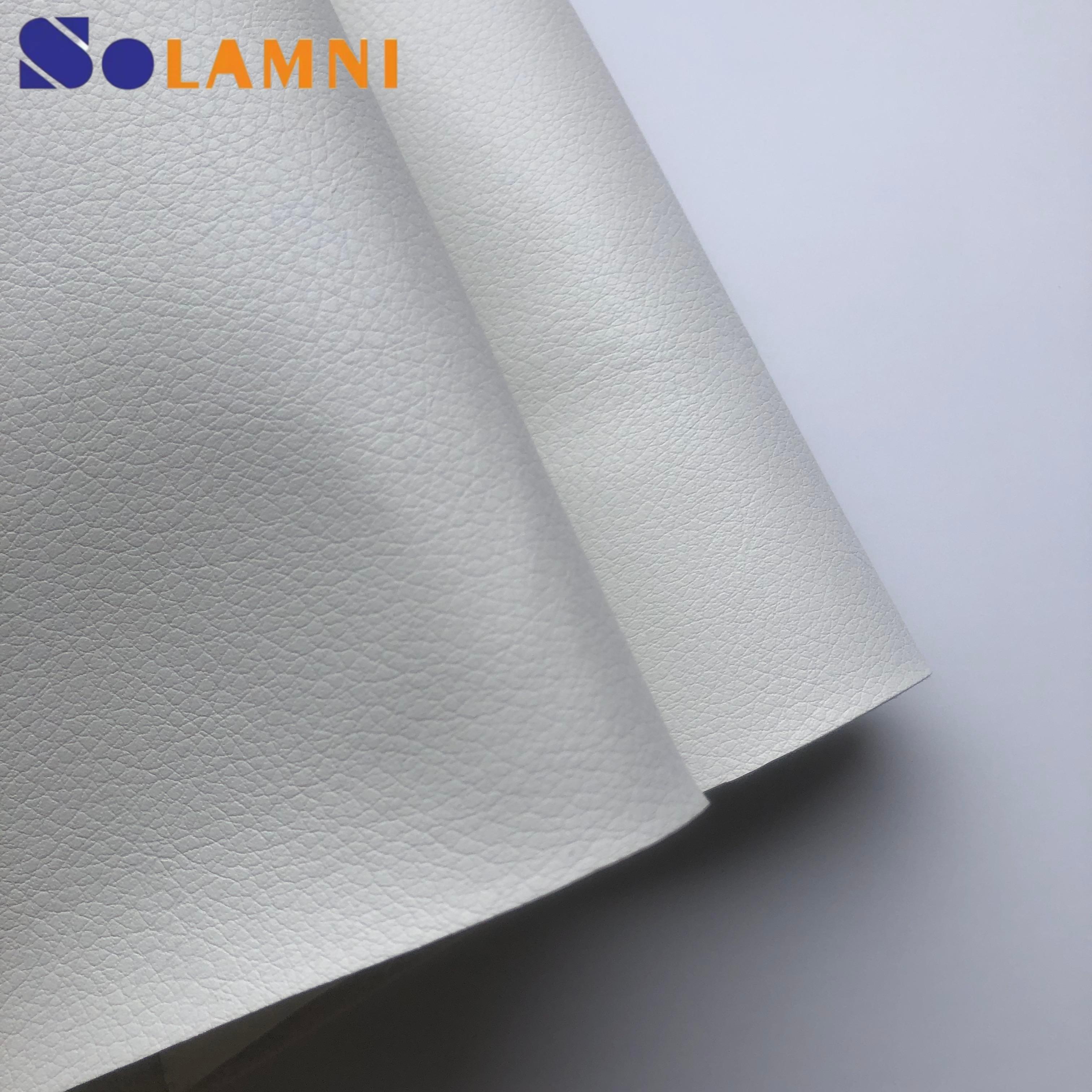  High-Quality R83 Textured PU Synthetic Leather Fabric