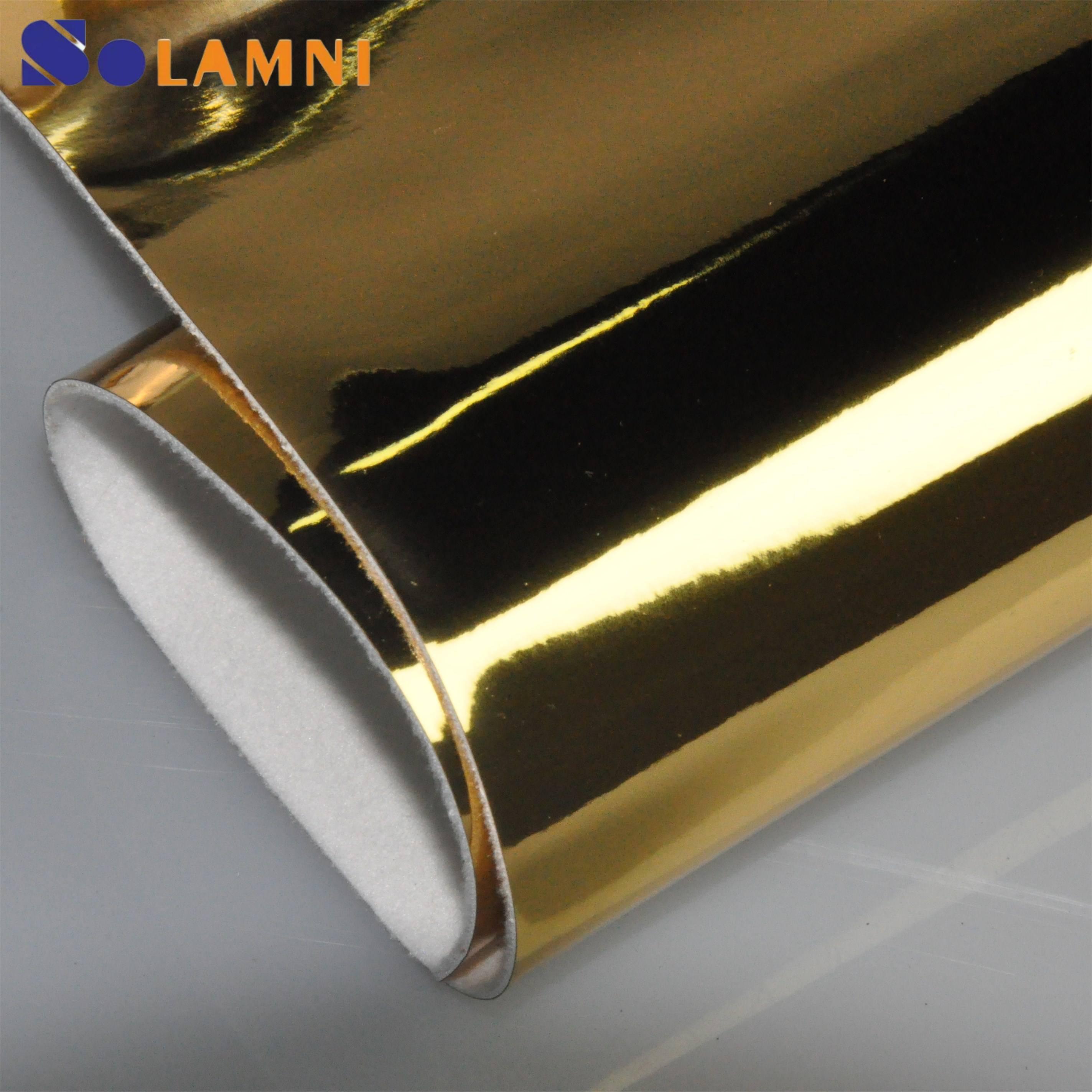 Reflective Mirror Finish TPU Leather Fabric