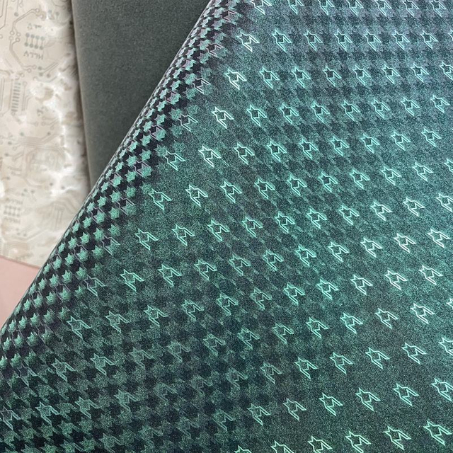 3D Laser Pattern PU Leather