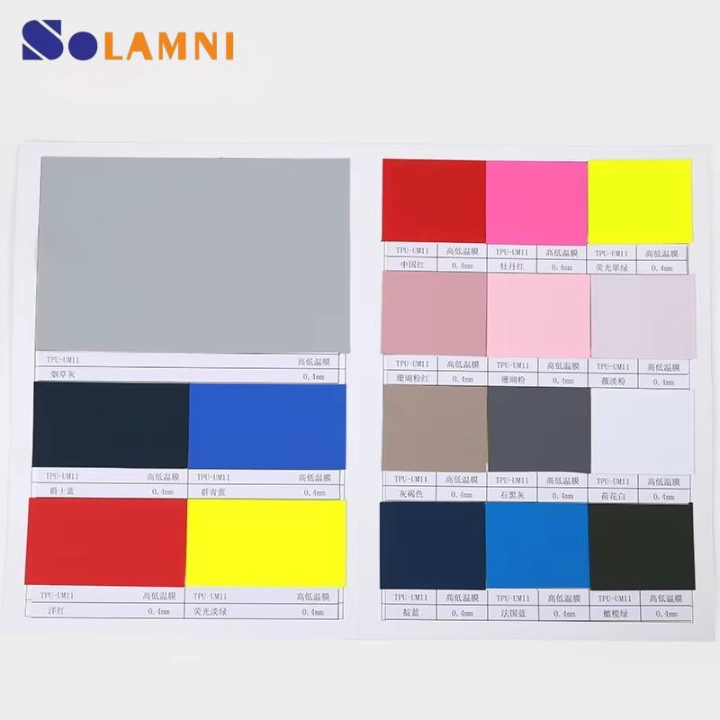 Thermoplastic Polyurethane Tpu Film Material for Shoe Upper Design