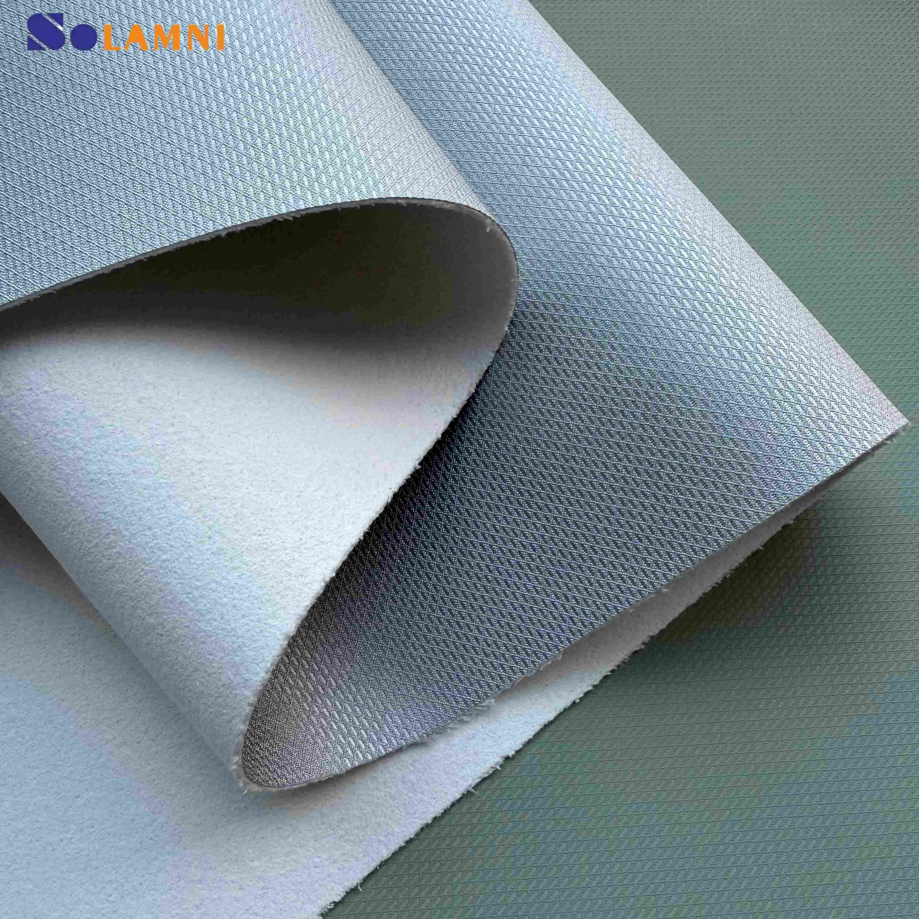 High-Quality Finish Durable Microfiber PU Leather for Shoe