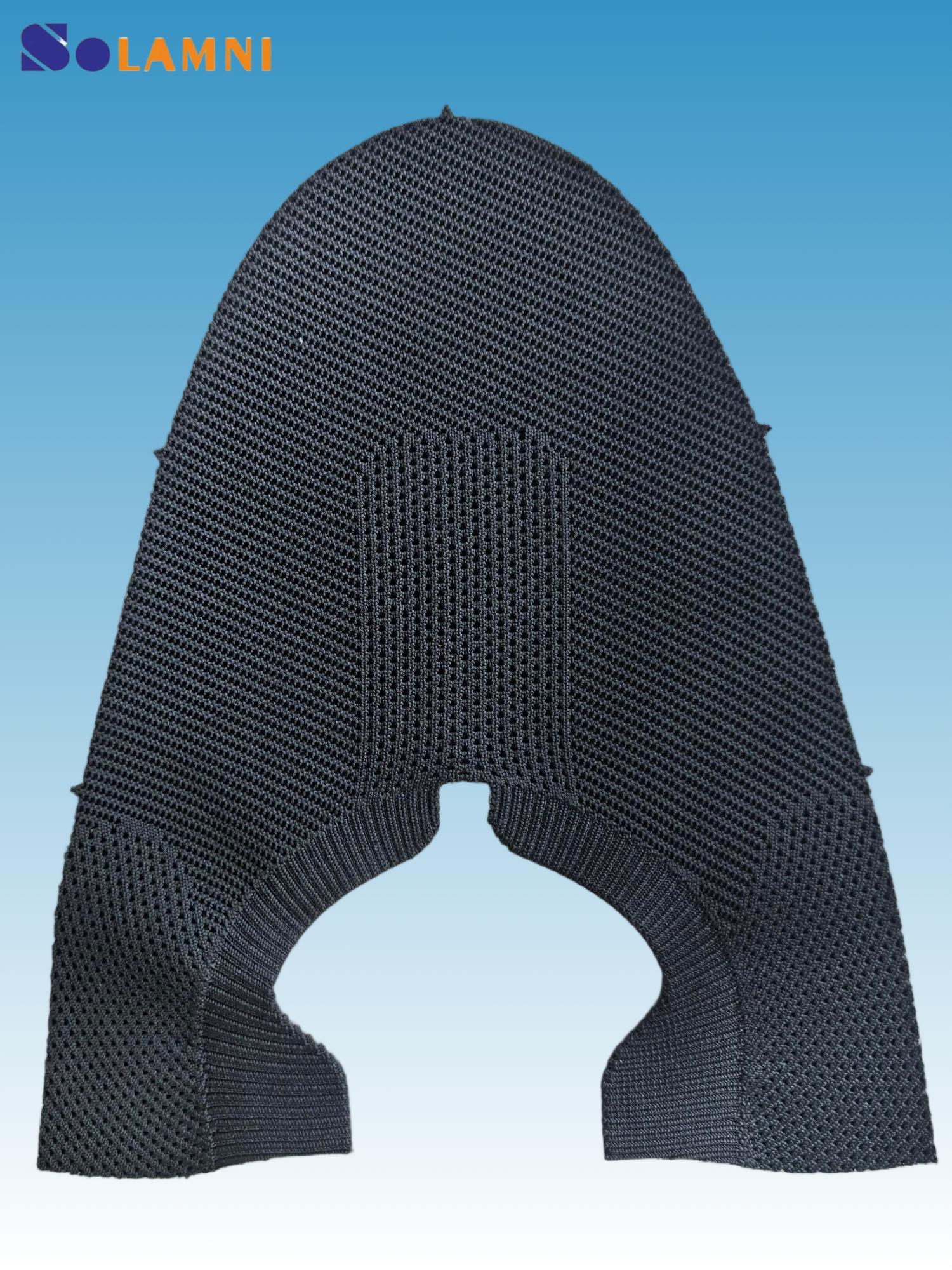 Flat Knit Mesh Fabric Shoe Upper