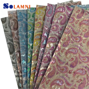 Premium Glitter Synthetic Leather for Stylish Shoe Uppers