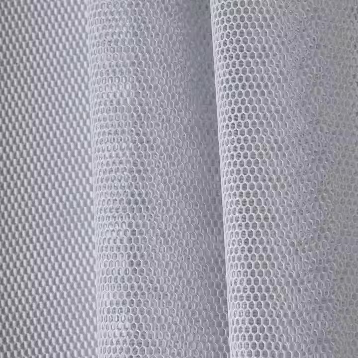 Factory Custom Multi Color 3D Fabric 100% Polyester Air Layer Mesh Fabric for Making Car Seat Chair and Shoes