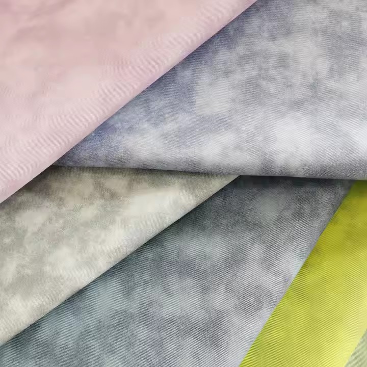Colorful Print Fashion Pattern PU Leather Microfiber Leather Pu Synthetic Leather for Shoes and Bag