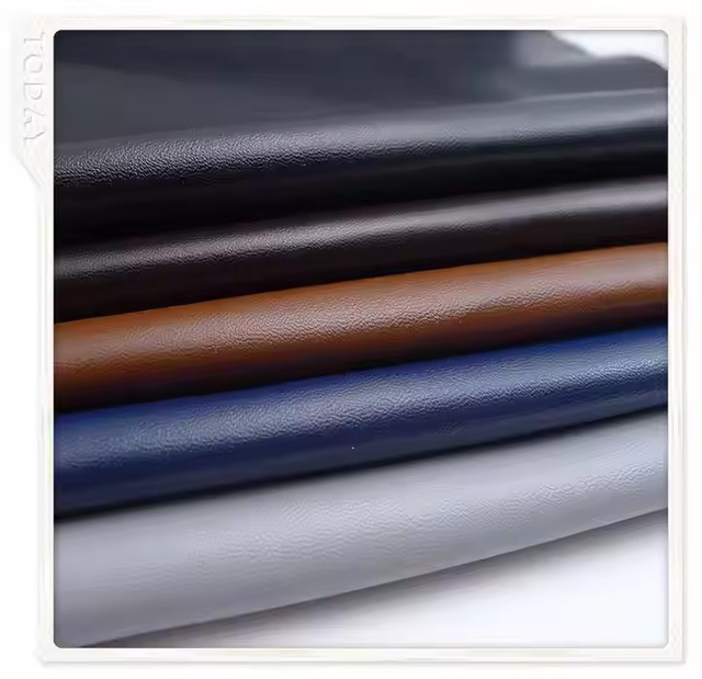 Customized Nappa Design Faux Leather Vinyl Synthetic Leather Roll for Bags Car Upholstery Seat Cover Sofas Furniture Chair