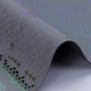 Metallic Foil Python Faux Leather Synthetic Snake Skin Leather Pu Synthetic Leather for Handbags