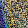 New Animal Faux Vinyl Fabric Holographic Pu Leopard Leather For Shoes And Bags