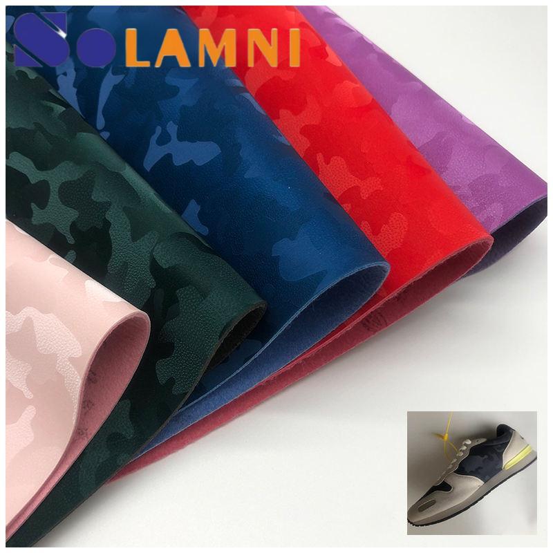 Medium Hydrolysis Resistance Durable PU Space Leather Fabric