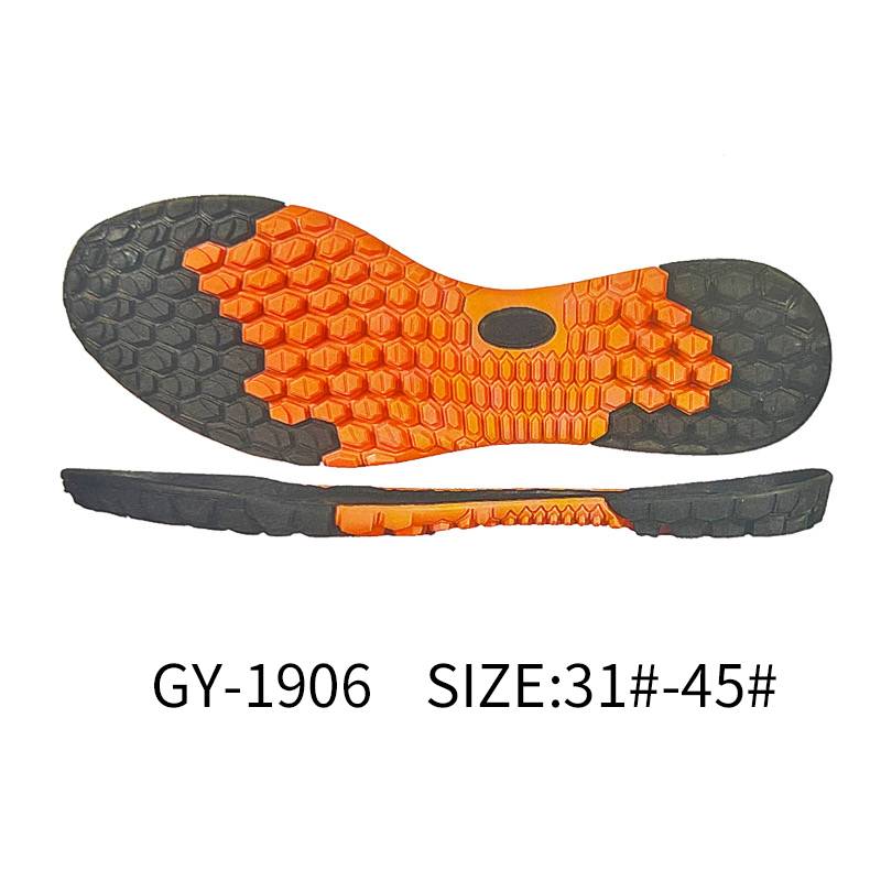 TPR football outsole for durability and traction