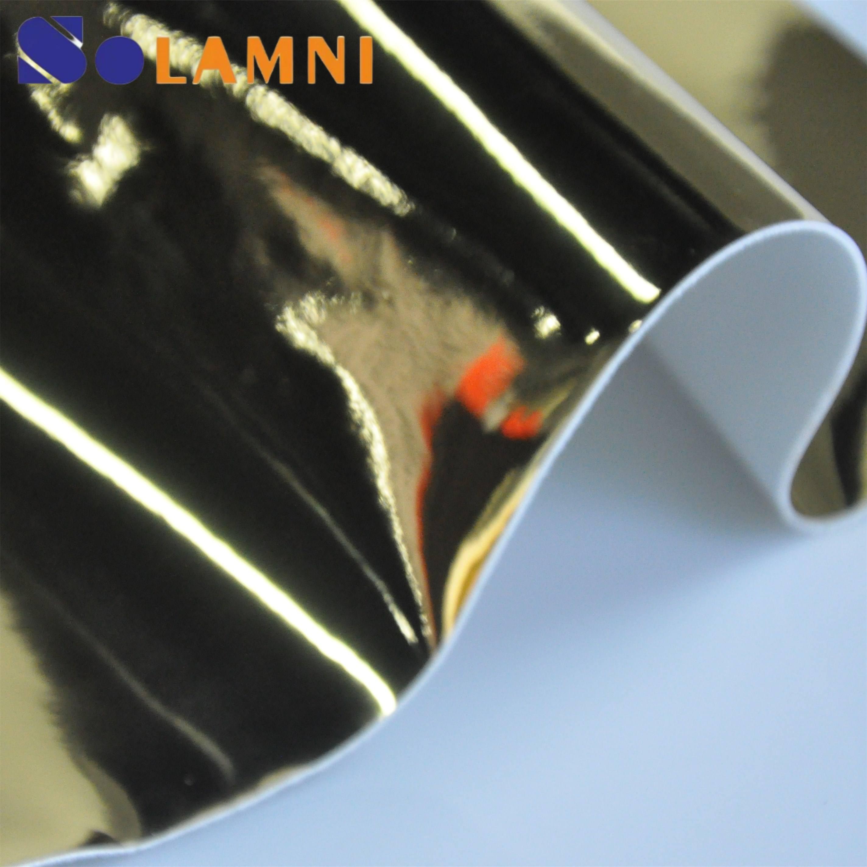 Reflective Mirror Finish TPU Leather Fabric