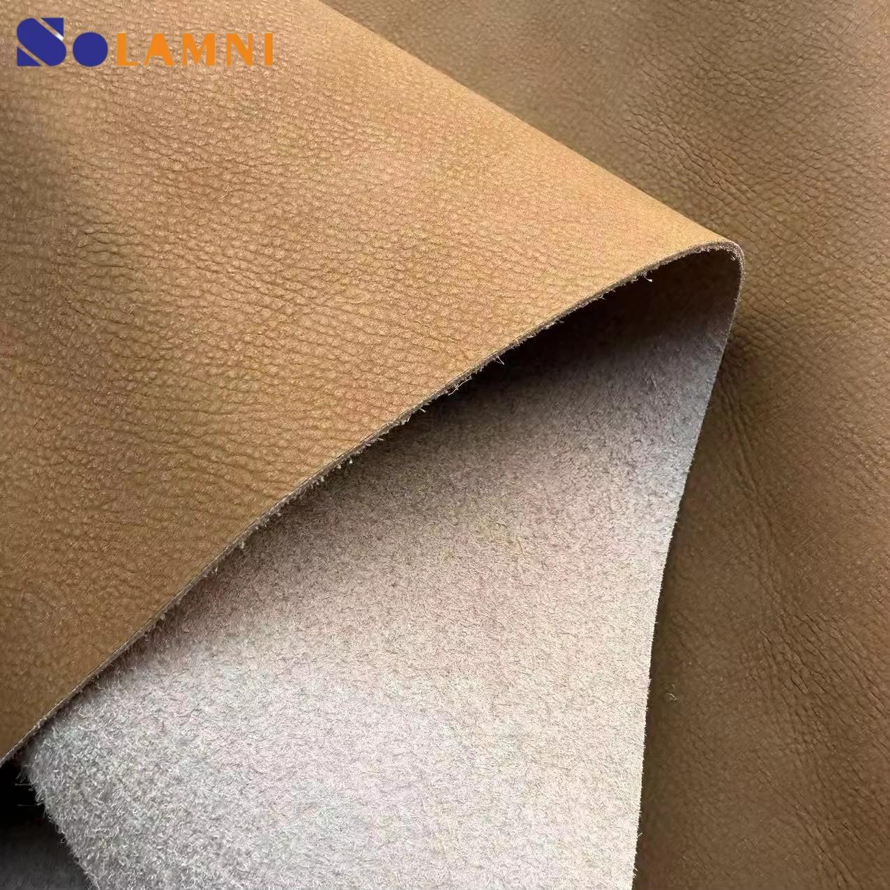Sheepskin Texture PU Microfiber Leather